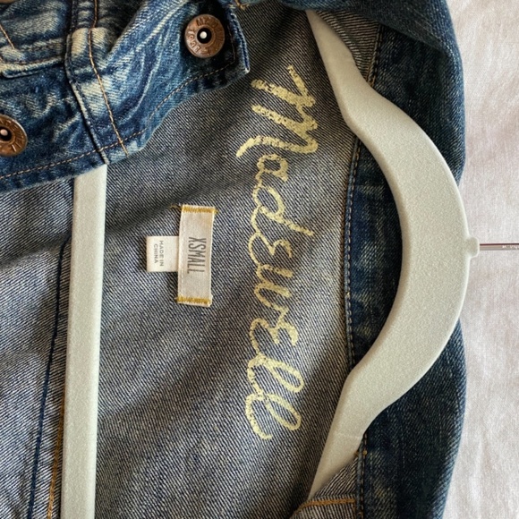Madewell XS Denim Jean vest - Picture 2 of 3